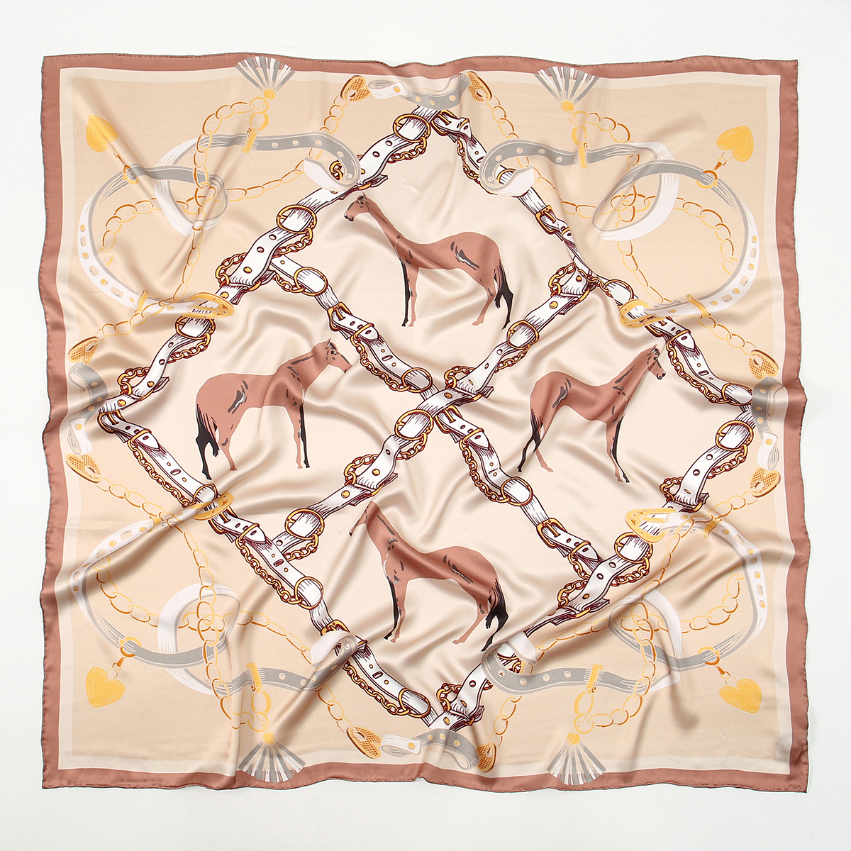 Equestrian Silk Scarf